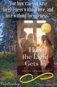 <i>How the Light Gets In </i> <br> <h4>by Jolina Petersheim </h4>